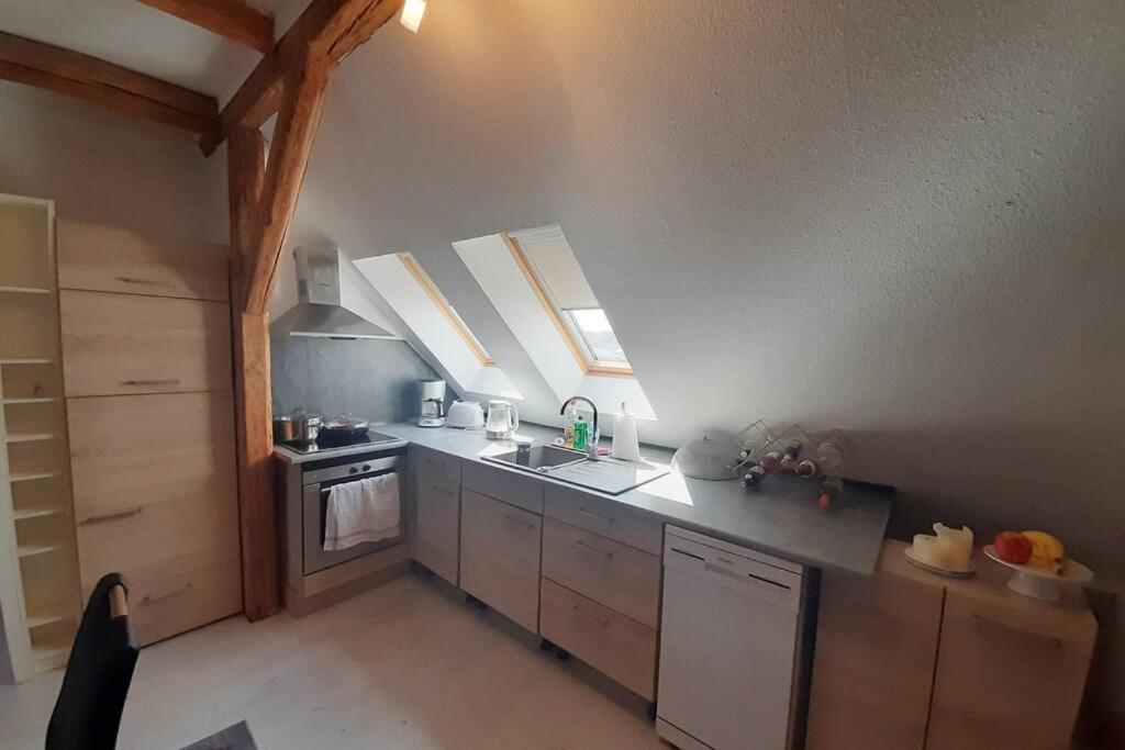 Gemuetliche Wohnung In Burg Burg bei Magdeburg Ngoại thất bức ảnh